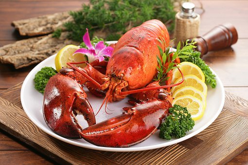 龙虾蟹类中餐菜英文单词英语名称有哪些？-1