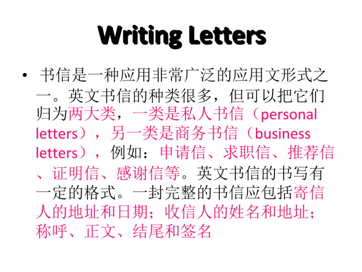 用英语写一封信的格式怎么写作文_用英语写一封信的格式怎么写-2