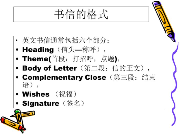 大学英语作文书信格式范文模板_大学英语作文书信格式-2